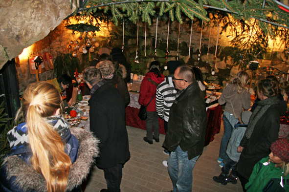Marbacher Weihnachtsmarkt auf dem Burgplatz