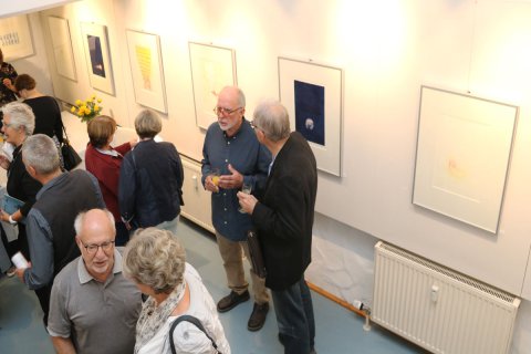 Impressionen der Vernissage von Dieter Gilfert am 07.10.2018