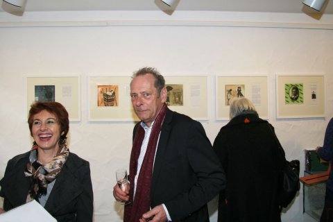 Impressionen der Vernissage von Bodo W. Klös am 09.04.2016