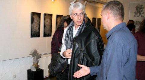 Impressionen der Vernissage von Christoph Traub