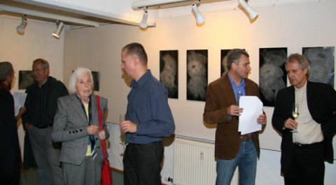 Impressionen der Vernissage von Christoph Traub