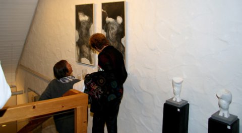 Impressionen der Vernissage von Christoph Traub