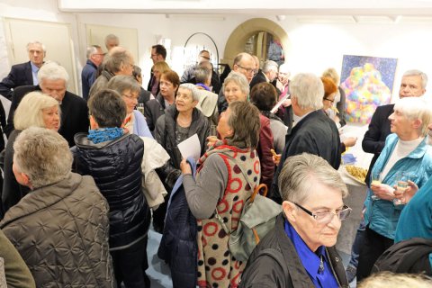 Impressionen der Vernissage von Fritz Genkinger am 24.03.2017