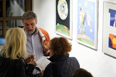 Impressionen der Vernissage von Fritz Genkinger am 24.03.2017