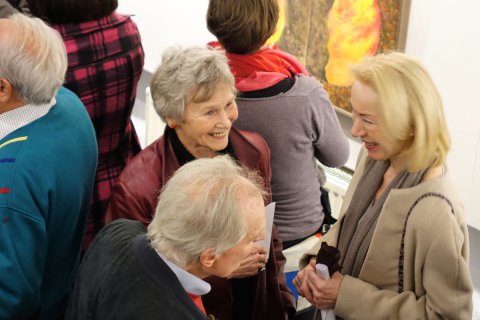 Impressionen der Vernissage von Fritz Genkinger am 24.03.2017