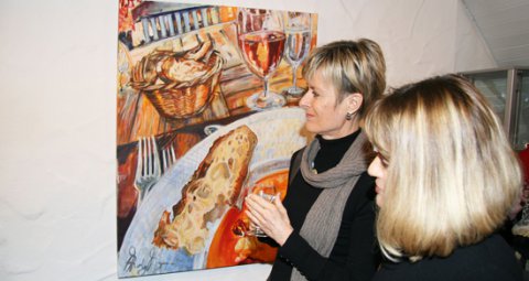 Impressionen der Vernissage von AndyMo am 14.02.2016