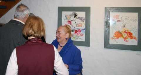 Impressionen der Vernissage von AndyMo am 14.02.2016
