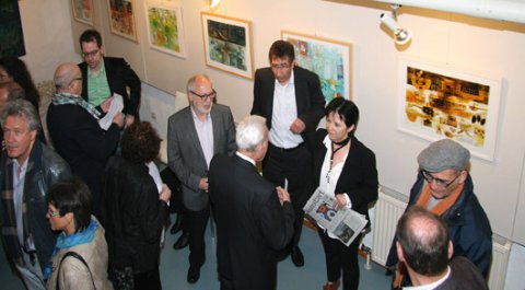 Impressionen der Vernissage von Armin Liebscher
