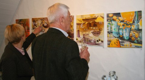 Impressionen der Vernissage von Armin Liebscher