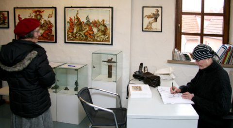 Impressionen der Vernissage von Gertrude Degenhardt
