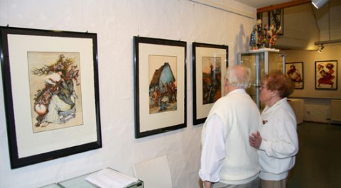 Impressionen der Vernissage von Gertrude Degenhardt