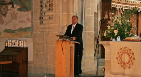 Impressionen der Vernissage von Donar Rau in der Alexanderkirche