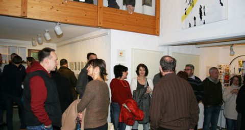 Impressionen der Vernissage von Frank Lukas