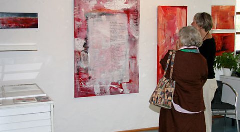 Impressionen der Vernissage von Katrin Freudenberger