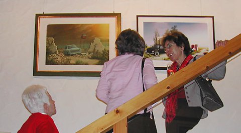 Impressionen der Vernissage von Joachim Lehrer