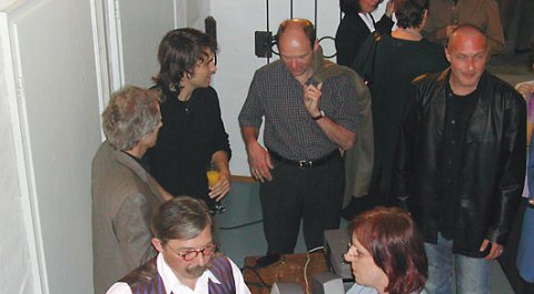 Impressionen der Vernissage von Joachim Lehrer