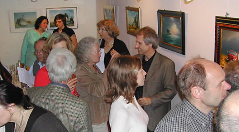 Impressionen der Vernissage von Joachim Lehrer