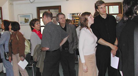 Impressionen der Vernissage von Joachim Lehrer