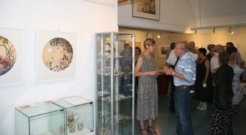 Impressionen der Vernissage von Jutta Votteler