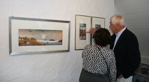 Impressionen der Vernissage von Jutta Votteler