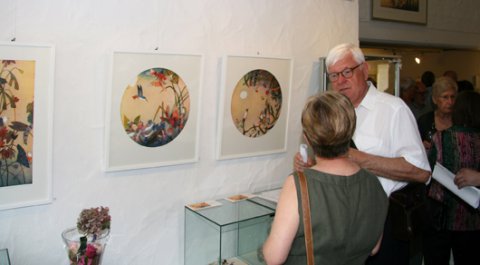 Impressionen der Vernissage von Jutta Votteler