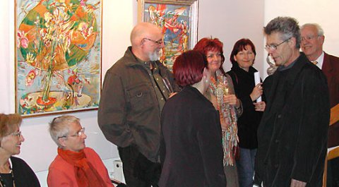 Impressionen der Vernissage von Bernd Kastenholz