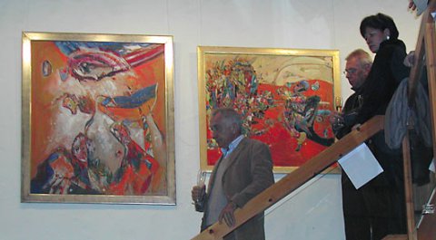 Impressionen der Vernissage von Bernd Kastenholz