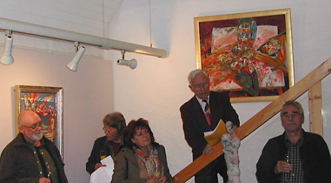 Impressionen der Vernissage von Bernd Kastenholz