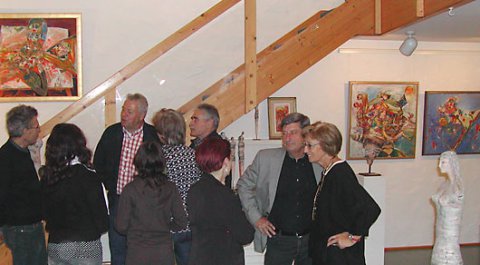Impressionen der Vernissage von Bernd Kastenholz