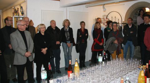 Impressionen der Vernissage von Katrin Freudenberger