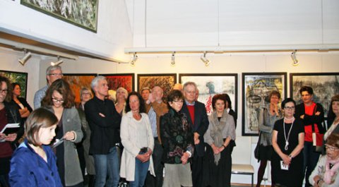 Impressionen der Vernissage von Carsten Meyn