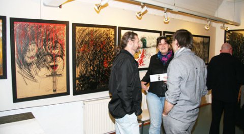 Impressionen der Vernissage von Carsten Meyn