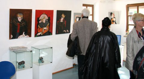 Impressionen der Vernissage von Luciano Moral
