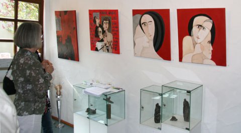 Impressionen der Vernissage von Luciano Moral