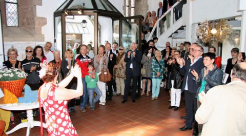 Impressionen der Vernissage von Luciano Moral