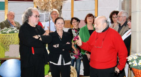 Impressionen der Vernissage von Luciano Moral