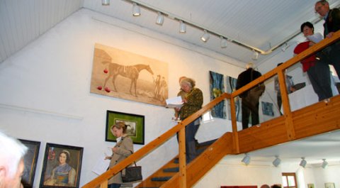 Impressionen der Vernissage von Petra Mitterer