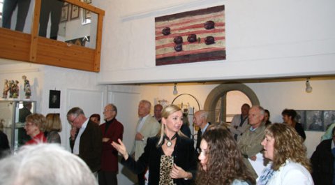 Impressionen der Vernissage von Petra Mitterer