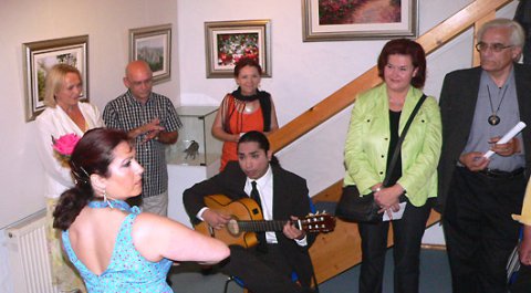 Impressionen der Vernissage von Cote Pomares