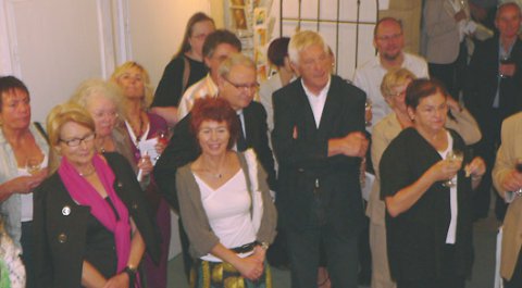 Impressionen der Vernissage von Cote Pomares