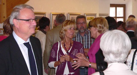 Impressionen der Vernissage von Cote Pomares