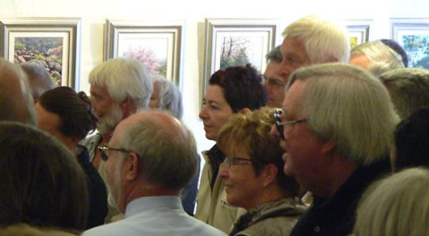 Impressionen der Vernissage von Cote Pomares