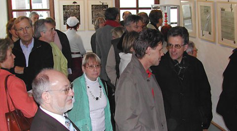 Impressionen der Vernissage von Renate Gries-Fahrbach