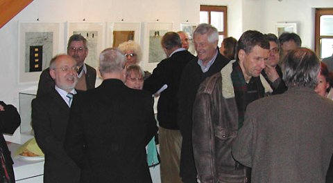 Impressionen der Vernissage von Renate Gries-Fahrbach
