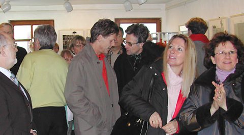 Impressionen der Vernissage von Renate Gries-Fahrbach