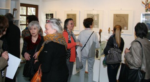 Impressionen der Vernissage von Renate Gries-Fahrbach