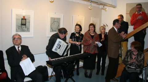 Impressionen der Vernissage von Renate Gries-Fahrbach
