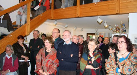 Impressionen der Vernissage von Renate Gries-Fahrbach