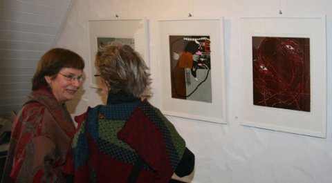Impressionen der Vernissage von Renate Gries-Fahrbach