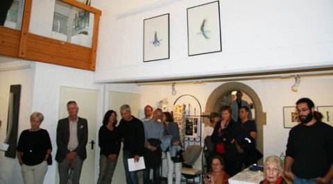 Impressionen der Vernissage von Frank Teufel